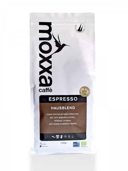 Moxxa Espresso - 100% BIO und FAIRTRADE - DE-ÖKO-037