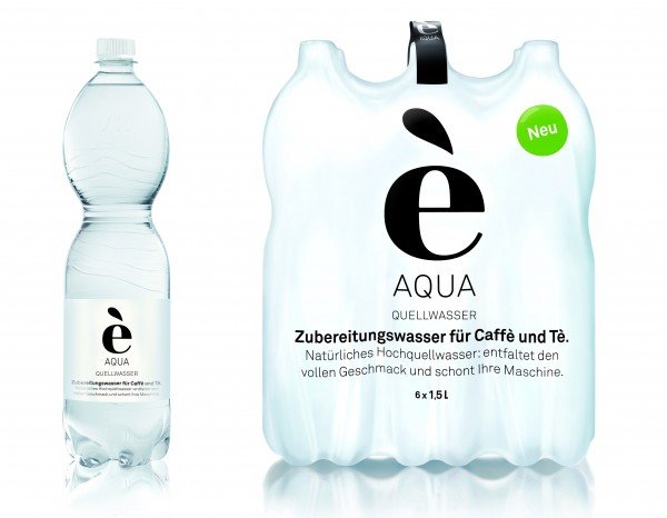 é AQUA Quellwasser - je 1,5l Flasche 0,25€ Pfand (im Verkaufspreis bereits enthalten)