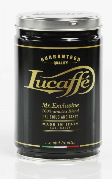 Lucaffe Mr. Exclusive 100% Arabica gemahlen in der Dose