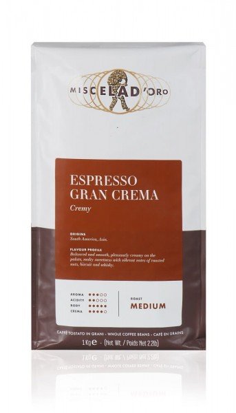 Misecal D'oro Gran Crema 1kg Espressobohnen