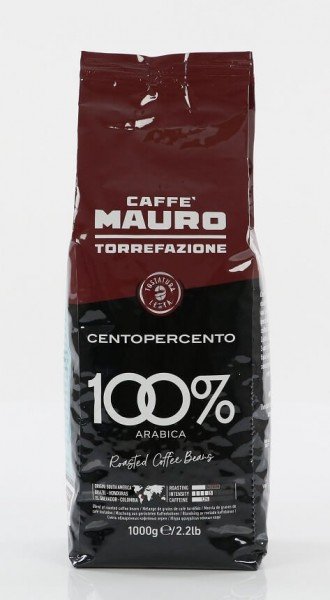 Mauro Centopercento Bohnen 1kg bei espressissimo.de