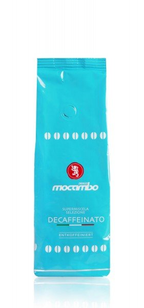 Mocambo Kaffee Decaff entkoffeinierter Kaffee in Bohnen 250g