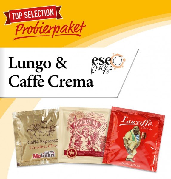ESEpresso ESE Pad Probierpaket Lungo Caffe Crema 30 Stück
