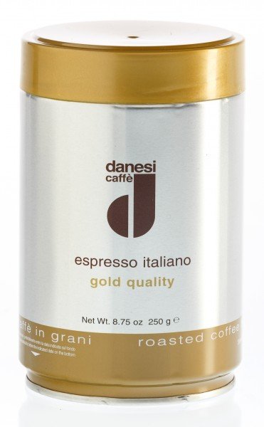 Danesi Espressobohnen 250g Dose Vorderseite