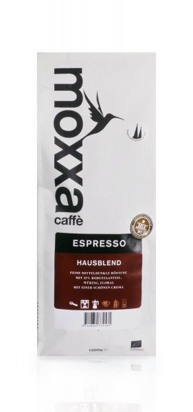 Moxxa Espresso - 100% BIO und FAIRTRADE - DE-Öko-037