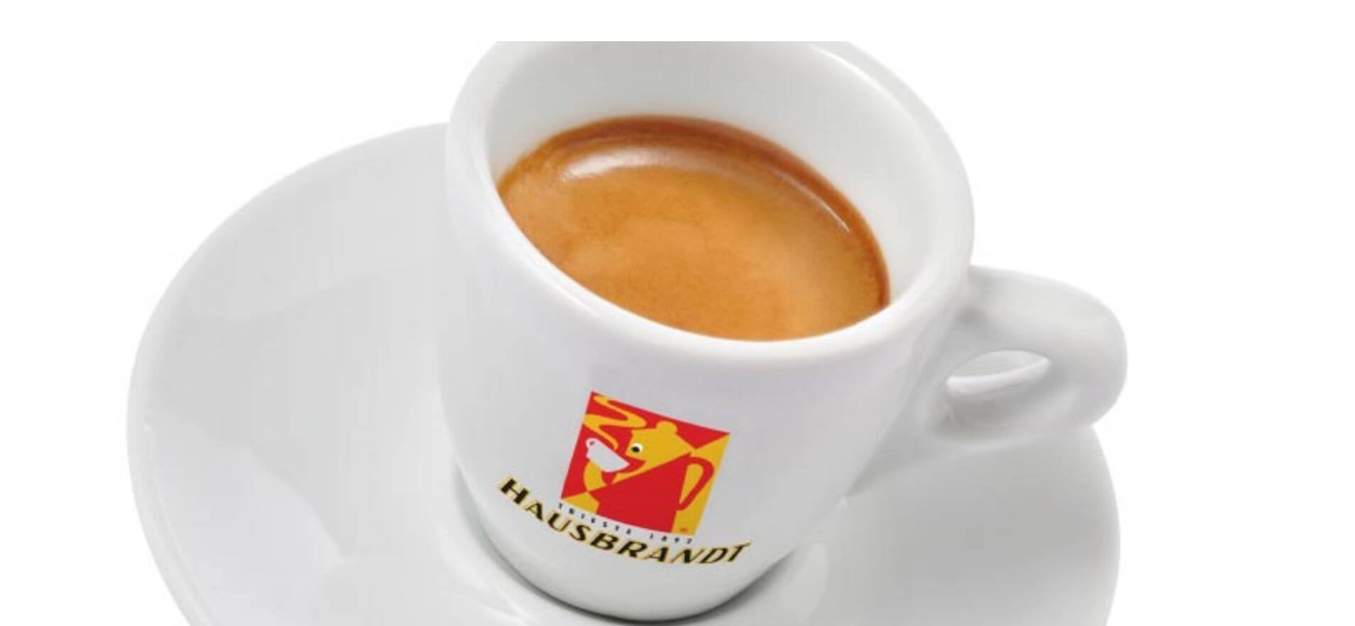 Hausbrandt-Espressotasse für lecker espresso kaffee