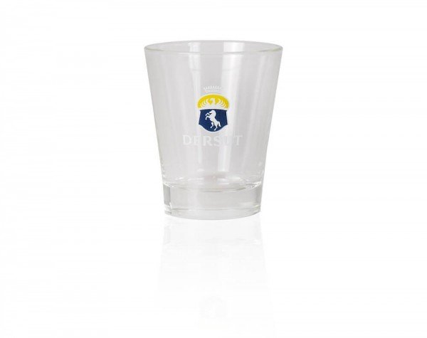 Dersut Caffe Wasserglas Espressoglas mit Logo Dersut