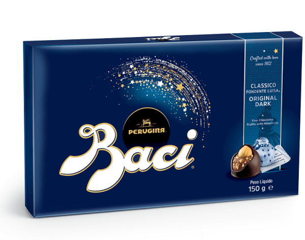 Baci® Perugina® Pralinen Classico Original Dunkle Schokolade 12 Stück Verpackung