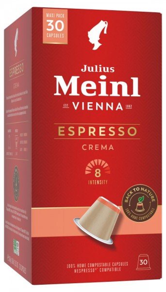 Julius Meinl - Vienna Collection, Espresso Crema Nespresso kompatible Kapseln