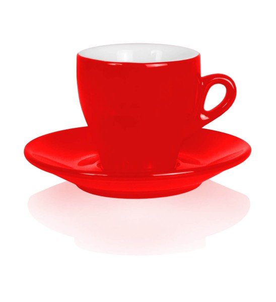 Nuova Point Cappuccinotasse Milano rot 155ml 