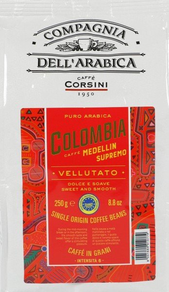 Caffe Corsini - Colombia Medellin Supremo - 250g, Bohne - günstig online kaufen