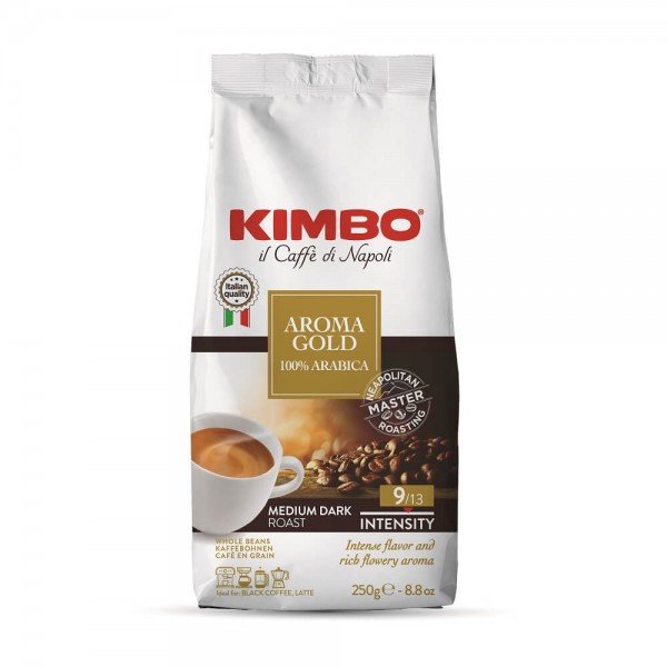 Espressobohnen Kimbo Gold 250g bei uns im Shop